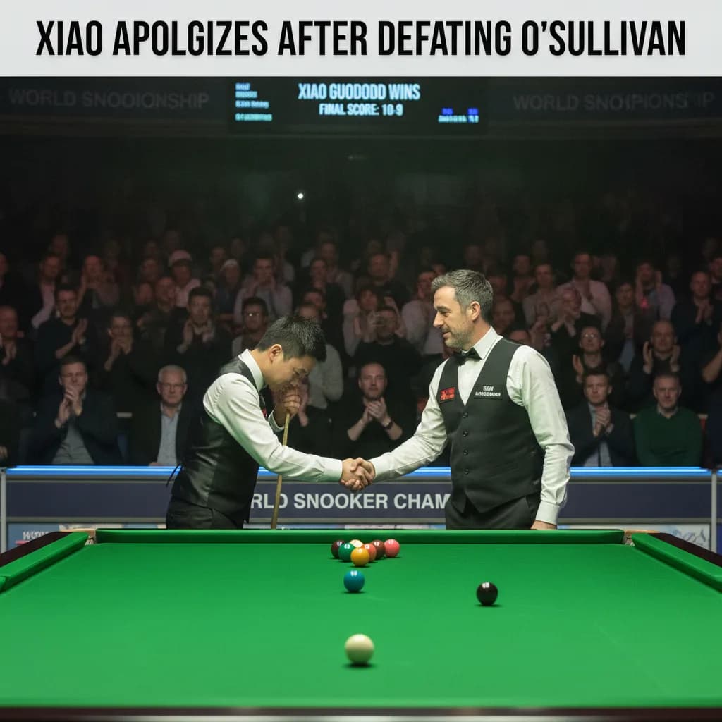 Xiao Apologizes After Defeating O'Sullivan