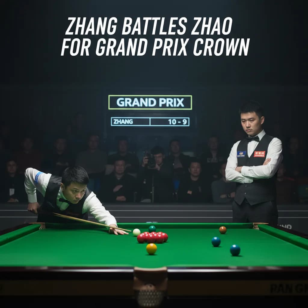 Zhang Battles Zhao for Grand Prix Crown